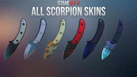 Standoff 2 All Scorpion Skins Showcase YouTube