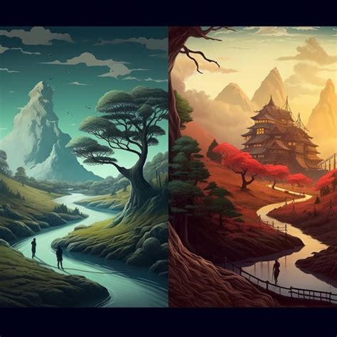 Draw amazing environment concept art and fantasy landscape by Bootuster | Fiverr