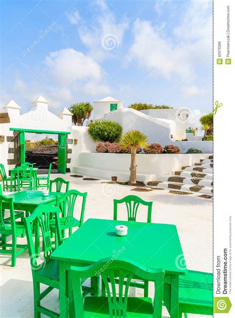 Typical Canarian Style Buildings Stock Photo Image Of Campesino