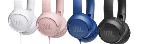 Buy JBL Tune 500, Wired On Ear Headphone with Mic, Blue - Computech Store
