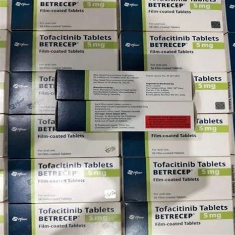 Tofacitinib Xeljanz 5 Mg Tablets At Rs 25000bottle Xeljanz 5mg Tab