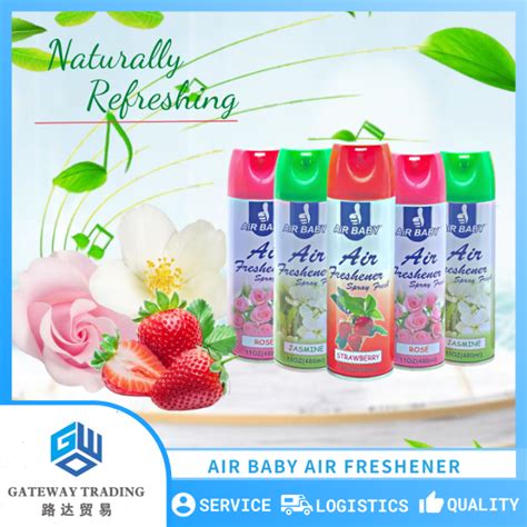 Air Baby Air Freshener Spray Long Lasting Fragrance For Home Car Room