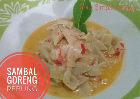 Resep Sambal Goreng Rebung Oleh Christina Cookpad