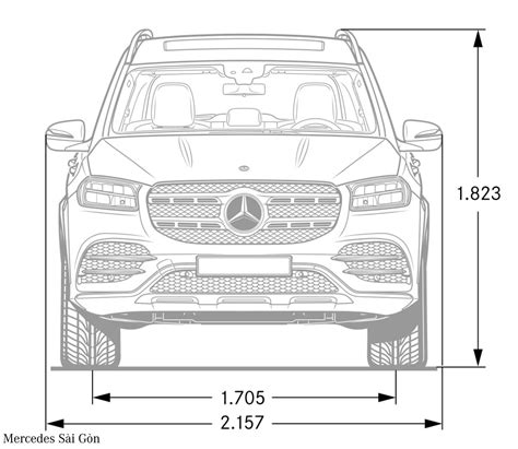 Mercedes Benz Gls 450 Dimensions