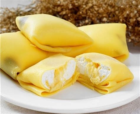 Bánh Crepe sầu riêng hấp dẫn