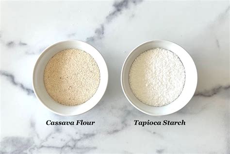 Cassava Flour Vs Tapioca Starch