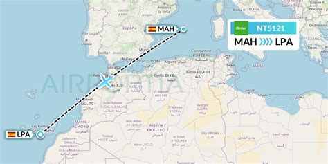 NT5121 Flight Status Binter Canarias Mahon To Las Palmas IBB5121