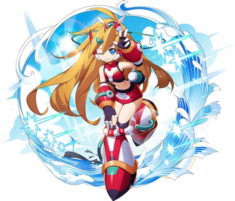 Swimsuit Ciel Rockman X Dive Mega Man X Dive Wiki Fandom