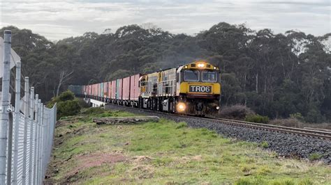 Tasrail Tr Tr Train Crossing Don Heads Road Youtube