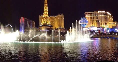 Nisstiiv pens: Bellagio Water fountain show