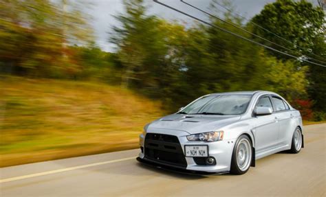 Evo X Lancer Front Bumper Quick Release Kit Black Anodized Move