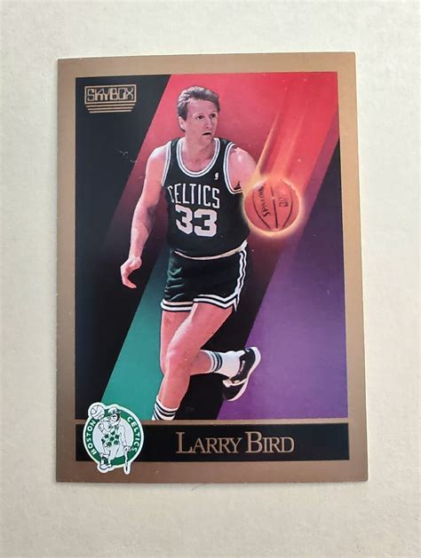 Larry Bird Boston Celtics Skybox Basketball Card Ebay