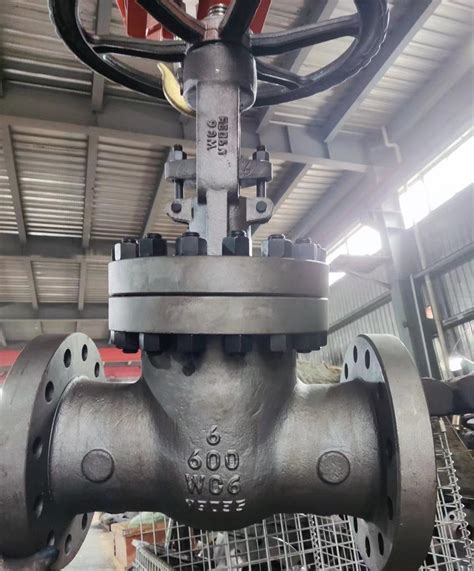 API 600 Wc6 Class 600 Rising Stem OS Y Bolted Bonnet Gate Valve DN150