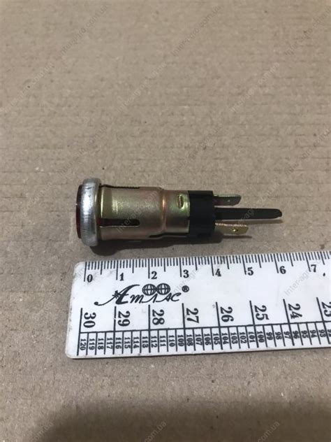 Купити лампа сигнальна червона 12V (Китай) | Inter-agro.com.ua