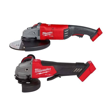 Milwaukee m18 fuel 18v lithium ion brushless cordless 7 in 9 in angle ...