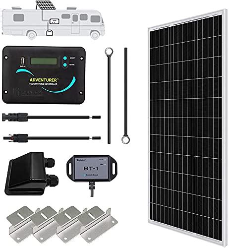 Buy Renogy 100w Solar Panel Kit 12 Volt Monocrystalline Solar Rv Kit