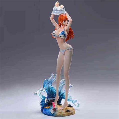 One Piece GK Nami Naked Anime Nami One Piece Figure 34 5CM Sexy