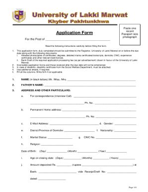 Fillable Online This Application Form Duly Completed Should Be