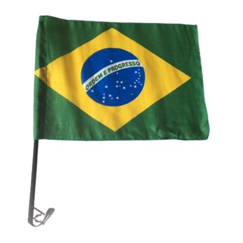 Bandeira Haste Do Brasil Carro Copa Do Mundo Torcida Submarino