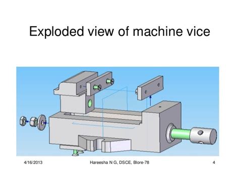 Assembly Of Machine Vice