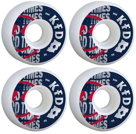 KFD DIY Skateboard Wheels 4 Pack SkatePro