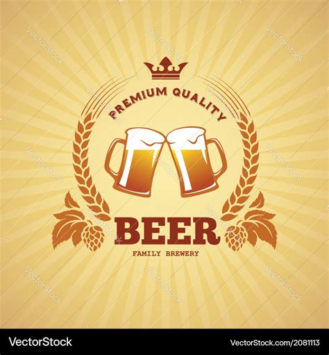 Beer banner Royalty Free Vector Image - VectorStock