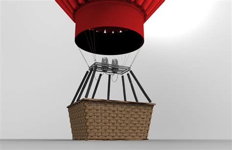 Hot Air Balloon 3D Model 10 Ma Unknown Obj Free3D