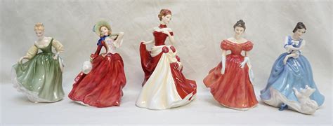 At Auction: 5 ROYAL DOULTON COLLECTIBLE FIGURINES