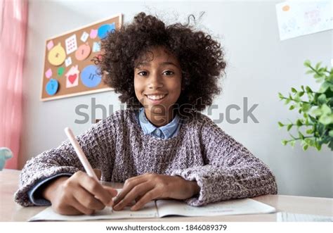 Happy African American Kid Child Girl Stock Photo 1846089379 Shutterstock