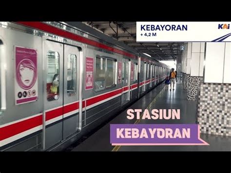 STASIUN KEBAYORAN HUNTING KRL LINTAS TANAH ABANG RANGKAS BITUNG