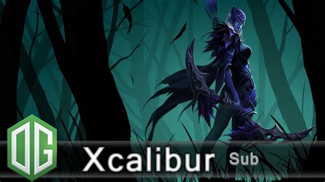 Og Xcalibur Drow Ranger Gameplay Ranked Match Og Dota Youtube