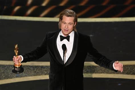 Oscar Winner Brad Pitt on His Hilarious Awards Season Speeches | IndieWire