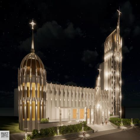 Catedral De Santo Ant Nio Divulga Projeto Da Nova Fachada Da Igreja Em