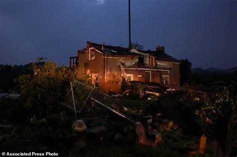 Killer Tornadoes Leave Three Dead As Devastating Storms Rip Through Tennessee And North Carolina