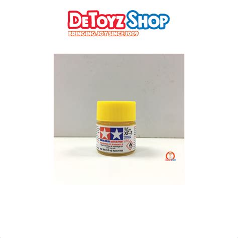 Tamiya Acrylic Paint XF 3 Flat Yellow 10ml Shopee Philippines