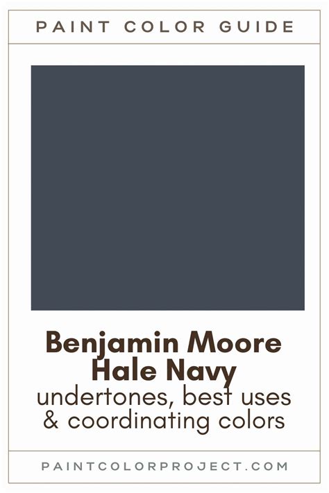 Benjamin Moore Hale Navy Complete Color Review The Paint Color Project