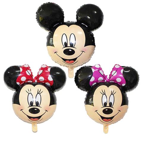 Set 3 Baloane Folie Minnie Mickey Mouse 78 X 65 Cm Emagro