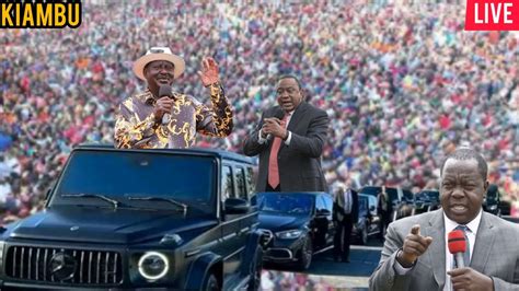 Leo Ni Leo RAILA UHURU IN KIAMBU AZIMIO LA UMOJA IN KIAMBU MASS