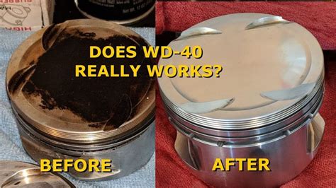 How To Clean Je Pistons With Wd Eclipse G Project Pistons