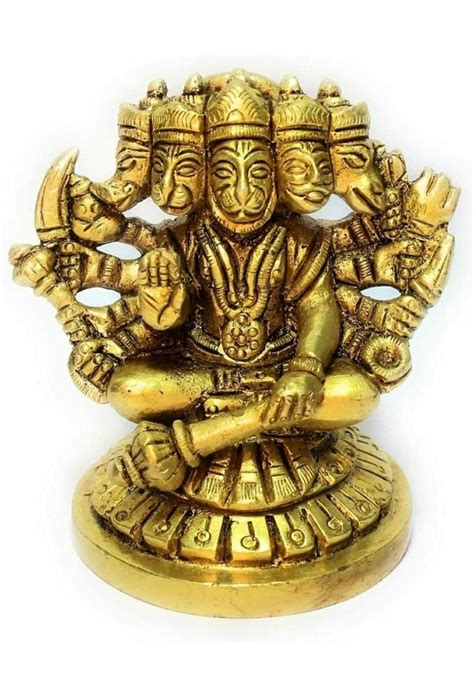 Brass Panchmukhi Hanuman Statue Temple At Rs Kg In New Delhi Id