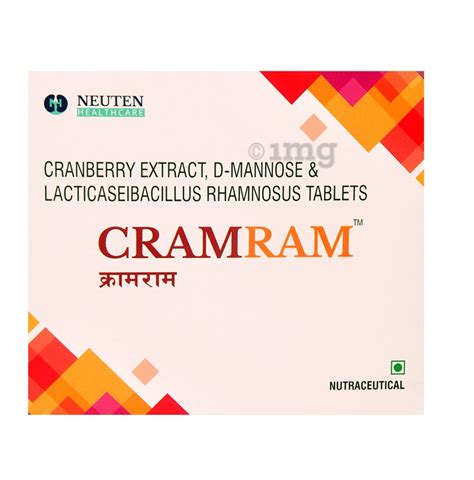 cramram tablet buy strip   tablets   india mg