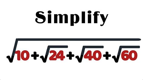 Simplify Easy Way To Solve A Radical Equation