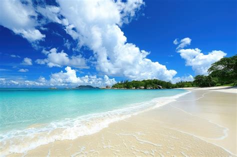 Premium Photo Anse Lazio Beach At Praslin Island Seychelles