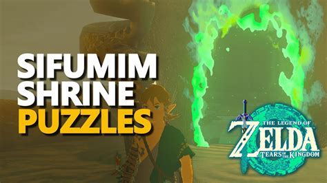 Sifumim Shrine Zelda Tears Of The Kingdom Youtube