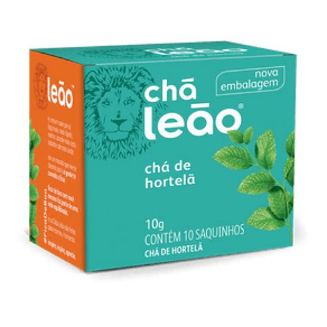 Cha Leao 16 Gramas Hortela