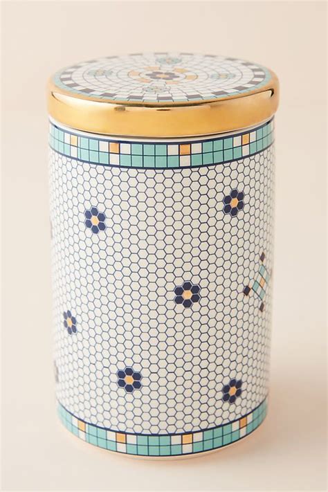 Enjoy Bistro Tile Canister Bistro Tiles Garden Tiles