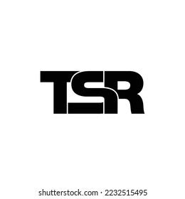 Tsr Letter Monogram Logo Design Vector Stock Vector (Royalty Free ...