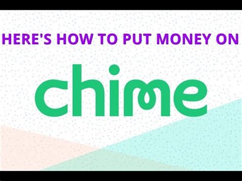 How Do I Put Money On My Chime Card Youtube