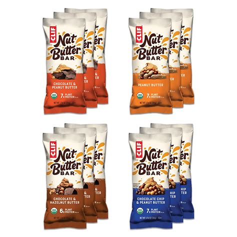 Clif nut butter bars real food portion control energy