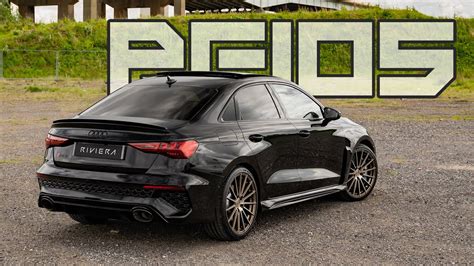 Audi Rs3 Saloon 8y 2022 Riviera Rf105 Riviera Wheels Youtube